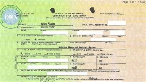 philippine statistics authority agdao photos|Birth Certificate .